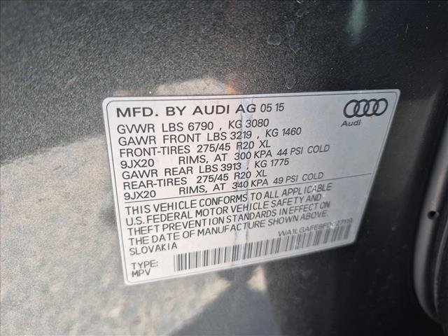 Used 2015 Audi Q7 3.0T Premium Plus w/ Premium Plus Package AWD/4WD image 27