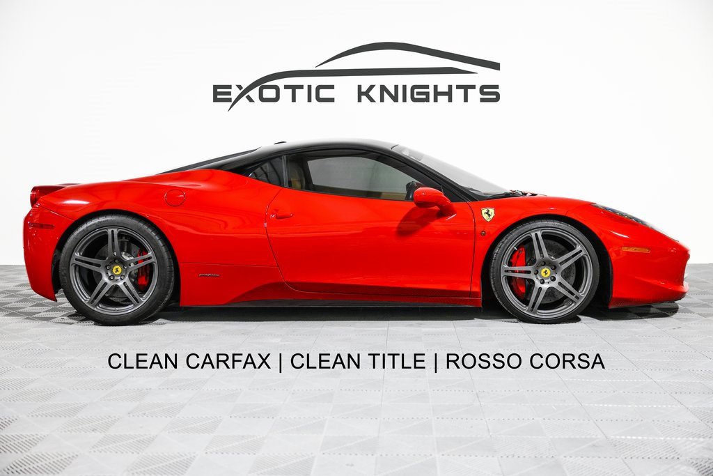 Used 2010 Ferrari 458 Italia Coupe