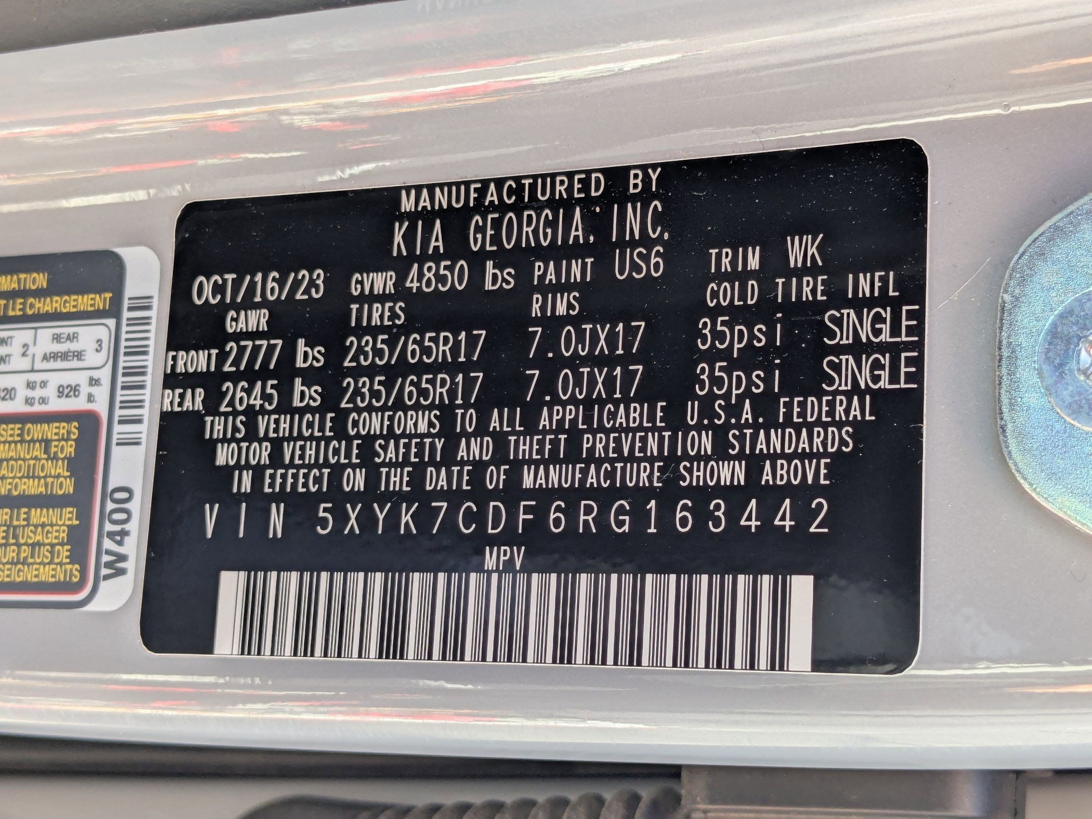 Certified 2024 Kia Sportage X-Pro image 34