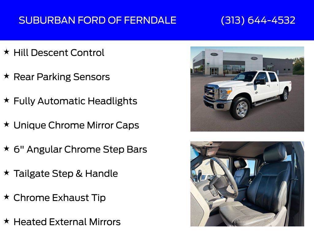 Used 2013 Ford F350 Lariat w/ Lariat Ultimate Pkg AWD/4WD image 21