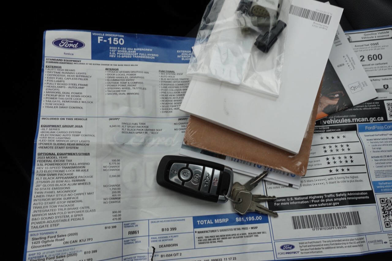 Used 2023 Ford F150 XLT w/ Equipment Group 302A High image 42