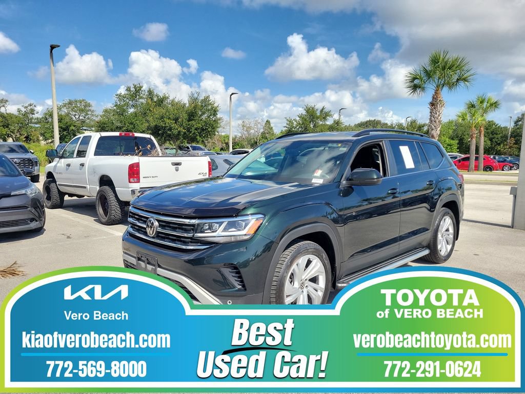 Used 2021 Volkswagen Atlas SE AWD/4WD image 1