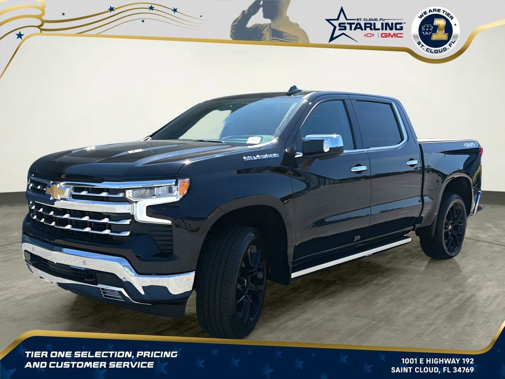 New 2026 Chevrolet Silverado 1500 LTZ w/ LTZ Premium Package AWD/4WD image 1