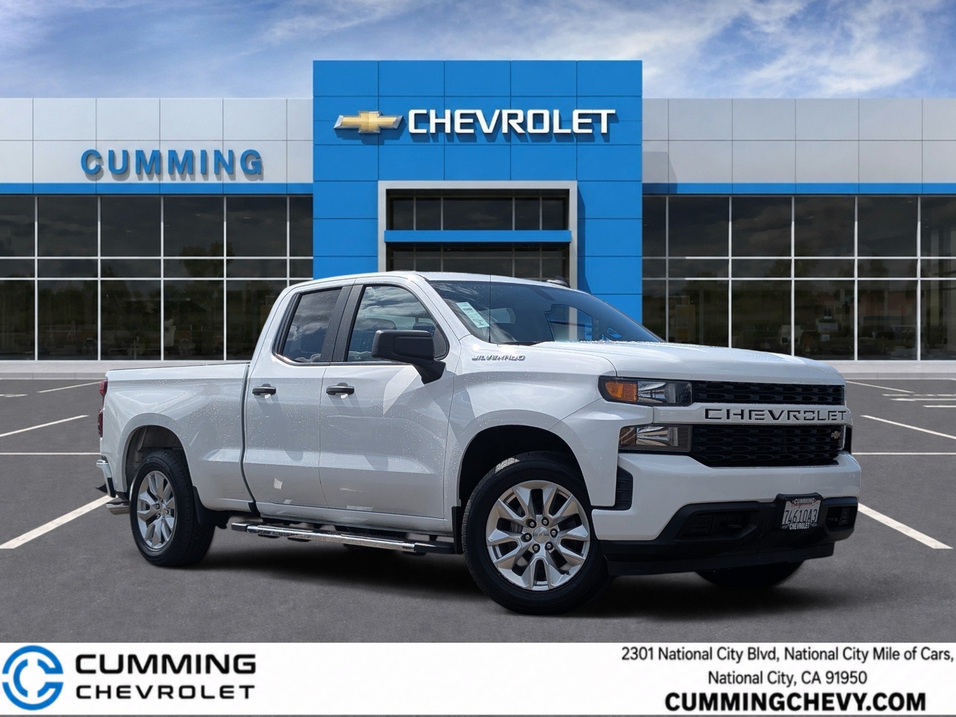 Certified 2020 Chevrolet Silverado 1500 Custom w/ Infotainment Package