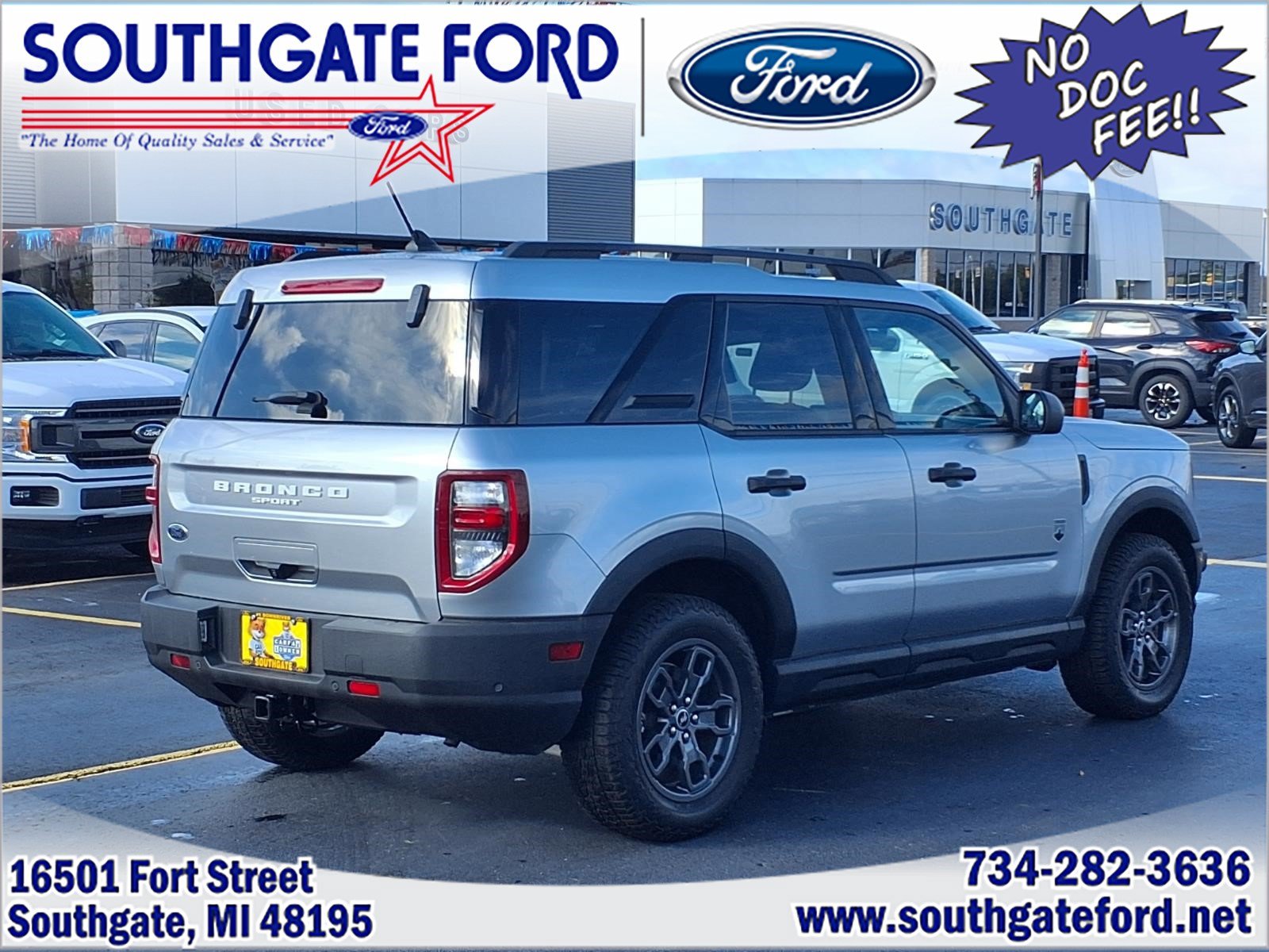 Used 2022 Ford Bronco Sport Big Bend w/ Convenience Package AWD/4WD image 2