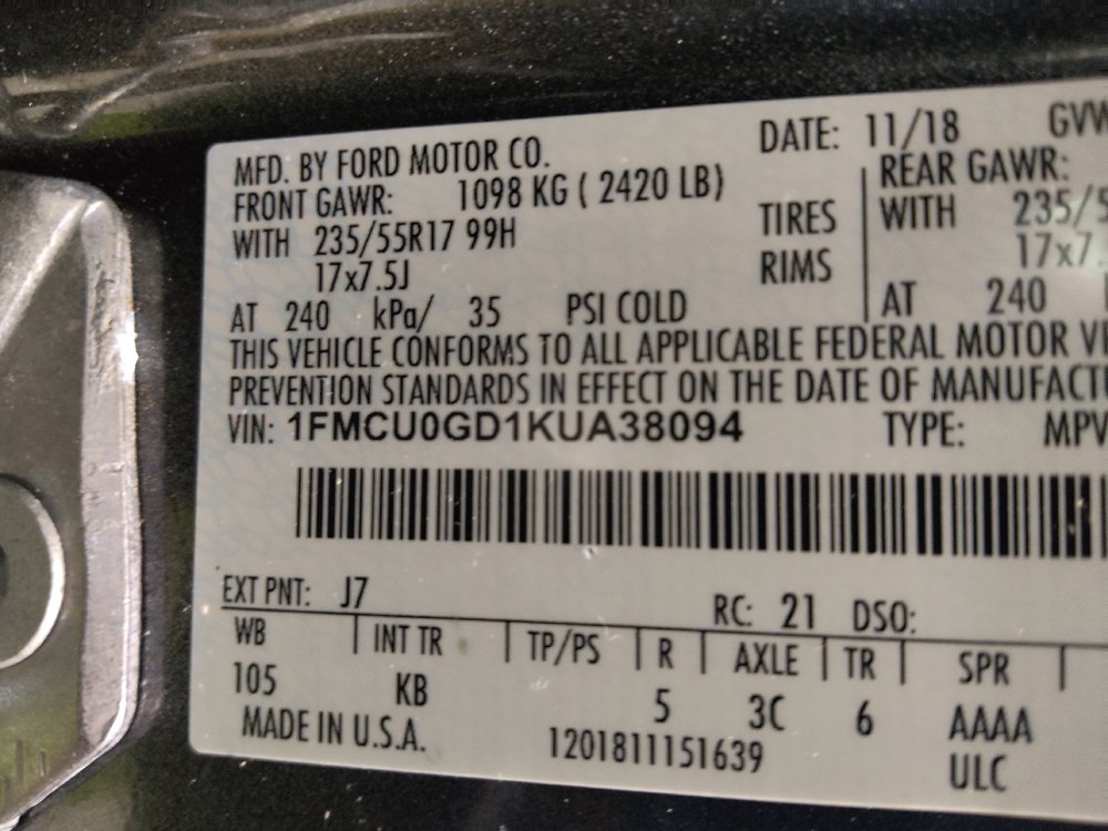 Used 2019 Ford Escape SE FWD image 33