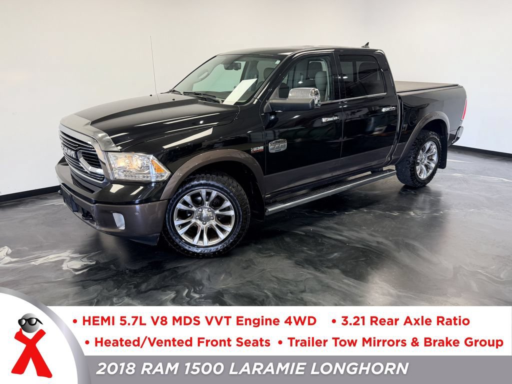 Used 2018 RAM 1500 Laramie Longhorn w/ Longhorn Special Edition AWD/4WD image 1