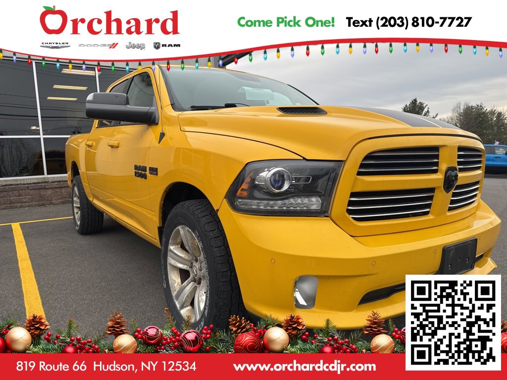 Used 2016 RAM 1500 Sport w/ Stinger Yellow Sport Package