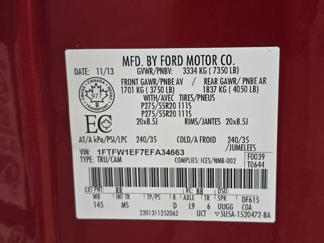 Used 2014 Ford F150 XLT w/ Equipment Group 302A Luxury image 33