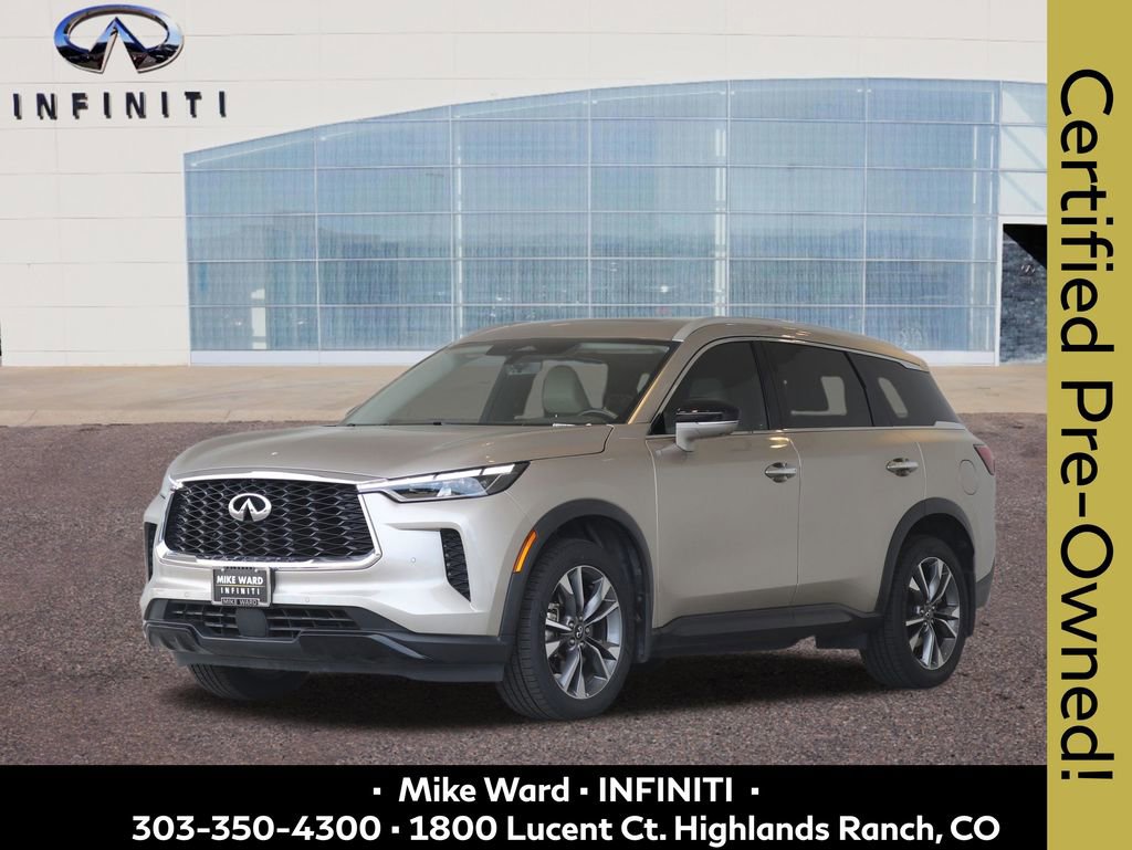 Certified 2023 INFINITI QX60 Luxe w/ Cargo Package AWD/4WD image 1
