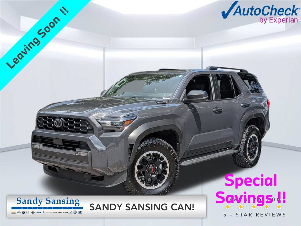 Used 2026 Toyota 4Runner TRD Off-Road Premium AWD/4WD image 1