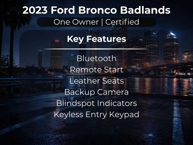 Certified 2023 Ford Bronco Badlands AWD/4WD image 15