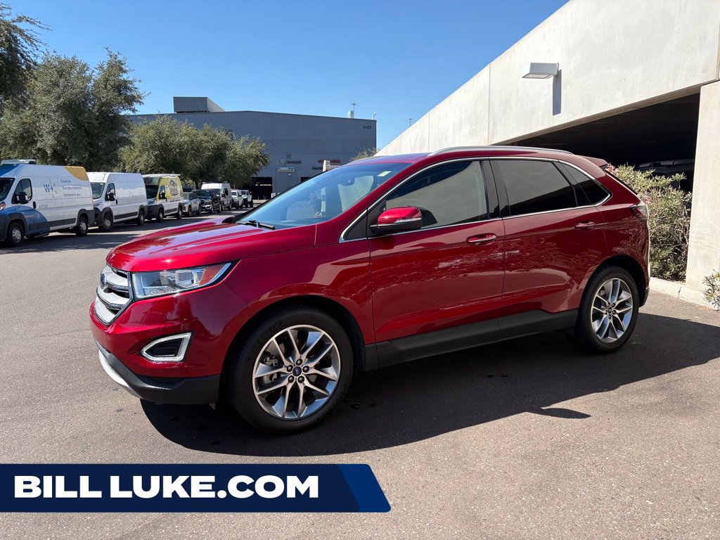 Used 2018 Ford Edge Titanium w/ Ford Safe & Smart Package