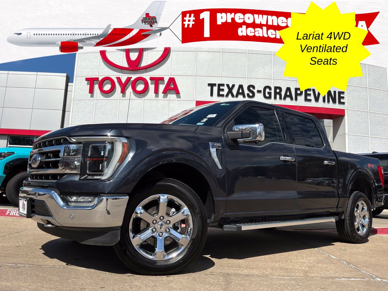 Used 2022 Ford F150 Lariat w/ Equipment Group 502A High