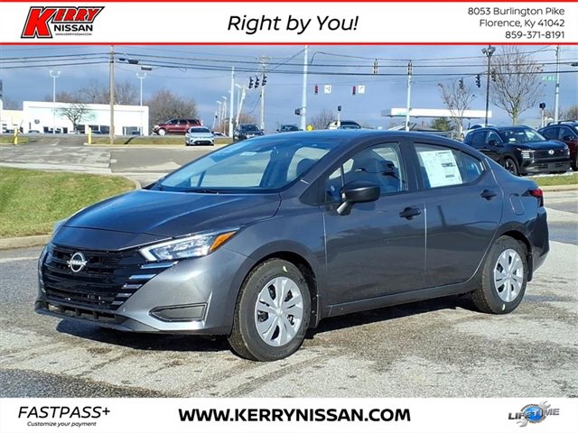 New 2025 Nissan Versa S w/ Trunk Package