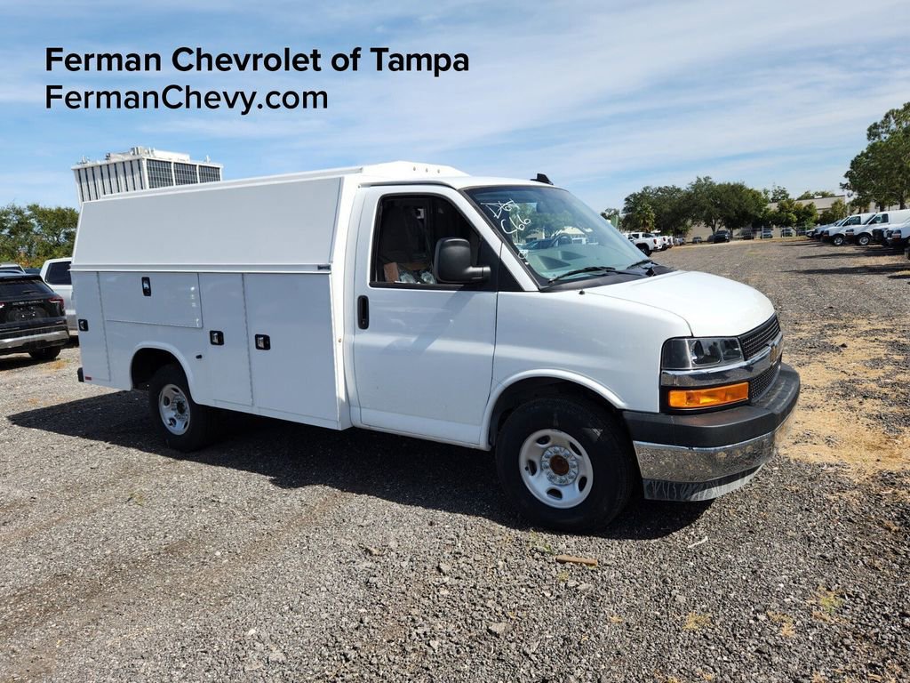 New 2024 Chevrolet Express 3500 w/ Power Convenience Package RWD image 1