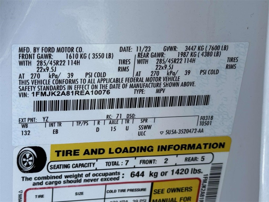 Used 2024 Ford Expedition Max Limited image 28