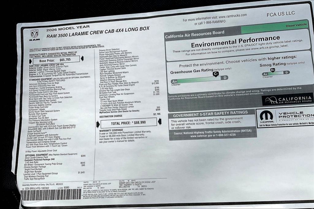 New 2026 RAM 3500 Laramie image 14