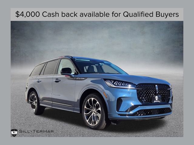 New 2026 Lincoln Aviator AWD w/ Jet Appearance Package
