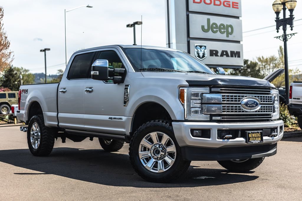 Used 2018 Ford F350 Platinum w/ Platinum Ultimate Package AWD/4WD image 1