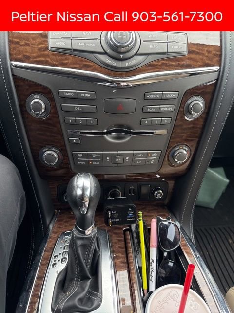 Certified 2019 Nissan Armada Platinum w/ Captain's Chairs Package image 9