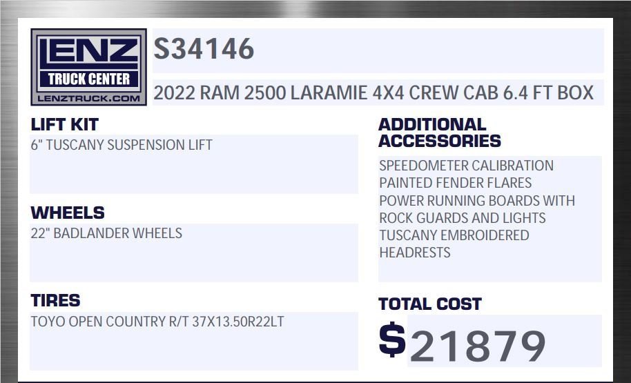 Used 2022 RAM 2500 Laramie image 2