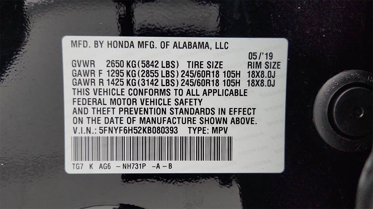 Used 2019 Honda Pilot EX-L image 12