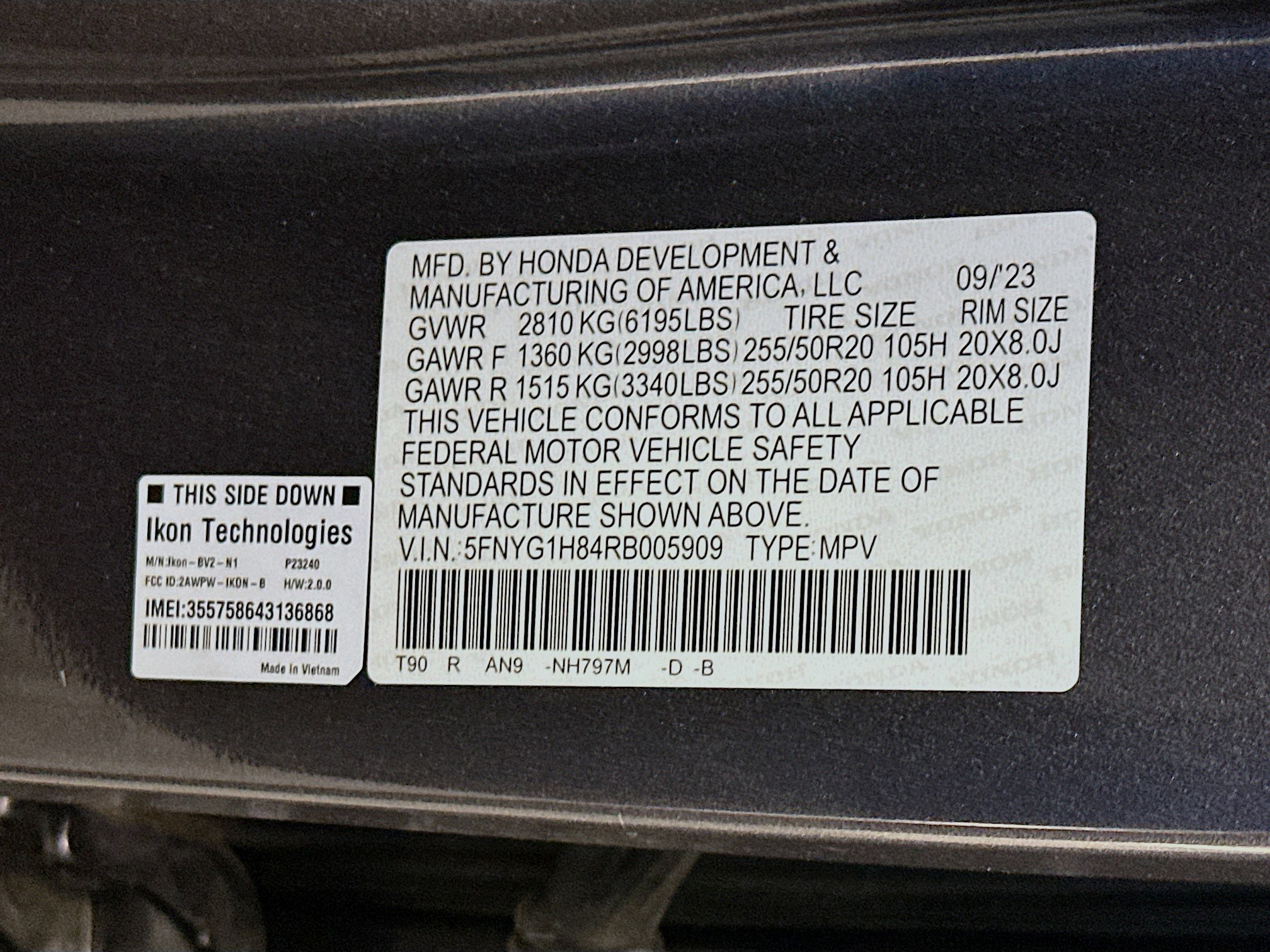 Used 2024 Honda Pilot Elite image 12