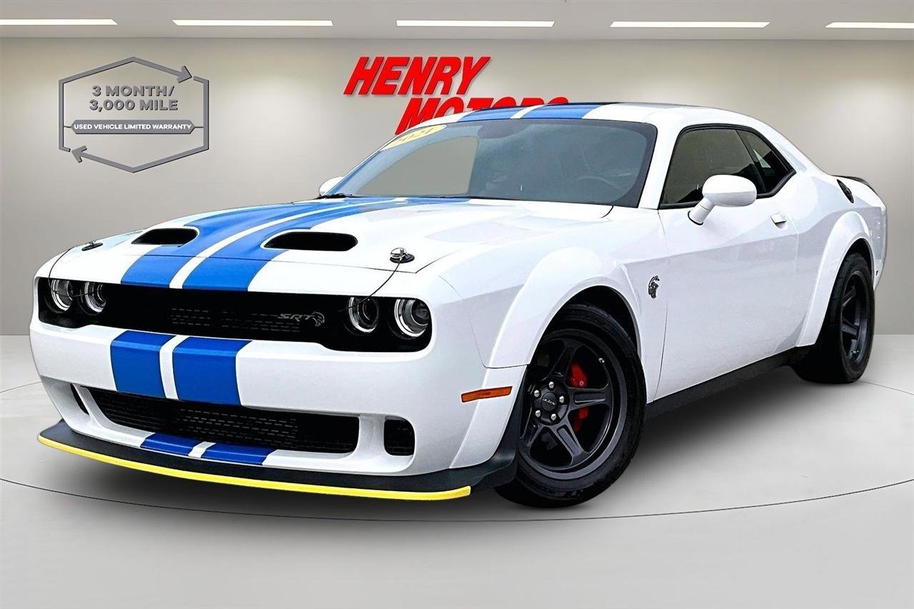 Used 2021 Dodge Challenger SRT Super Stock image 3