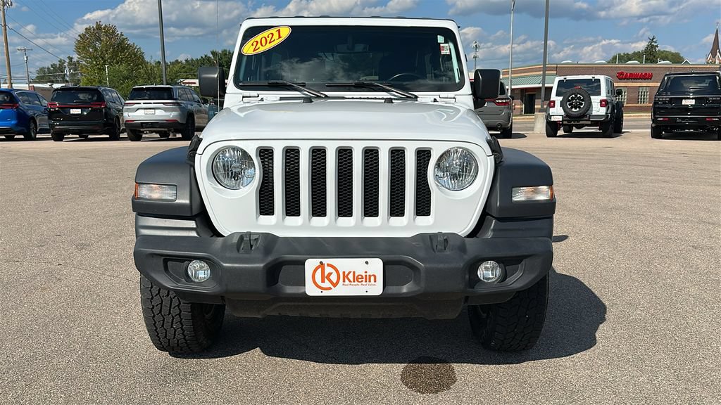 Used 2021 Jeep Wrangler Unlimited Sport AWD/4WD image 2