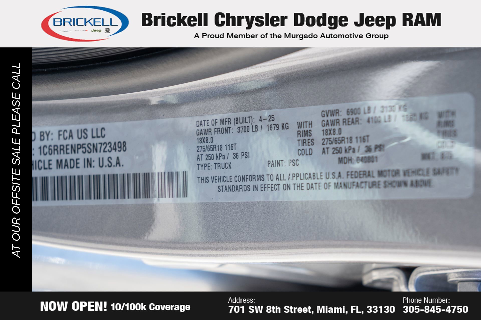 Used 2025 RAM 1500 Tradesman w/ Night Edition image 34