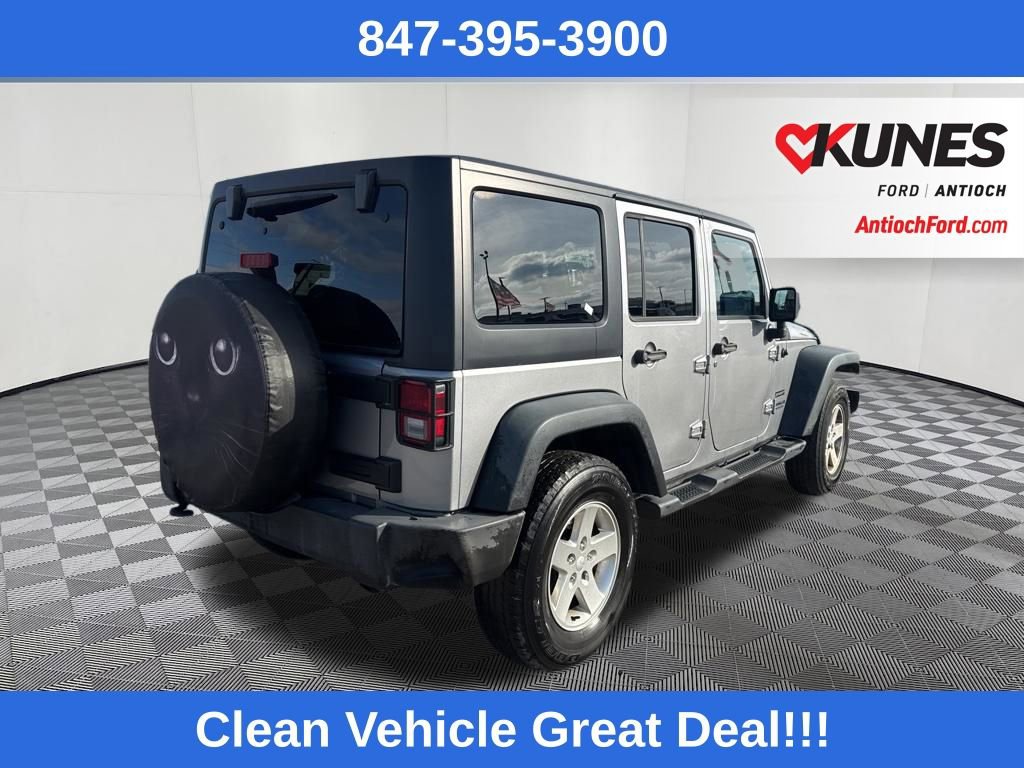 Used 2016 Jeep Wrangler Unlimited Sport w/ Quick Order Package 24S AWD/4WD image 8