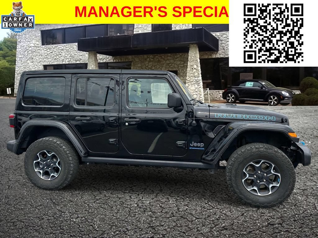 Used 2023 Jeep Wrangler Unlimited Rubicon 4xe w/ Cold Weather Group AWD/4WD image 5