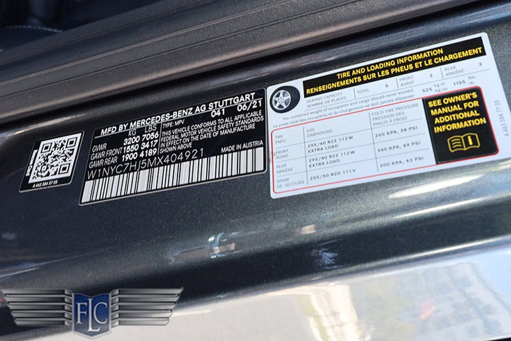 Used 2021 Mercedes-Benz G 63 AMG 4MATIC image 48