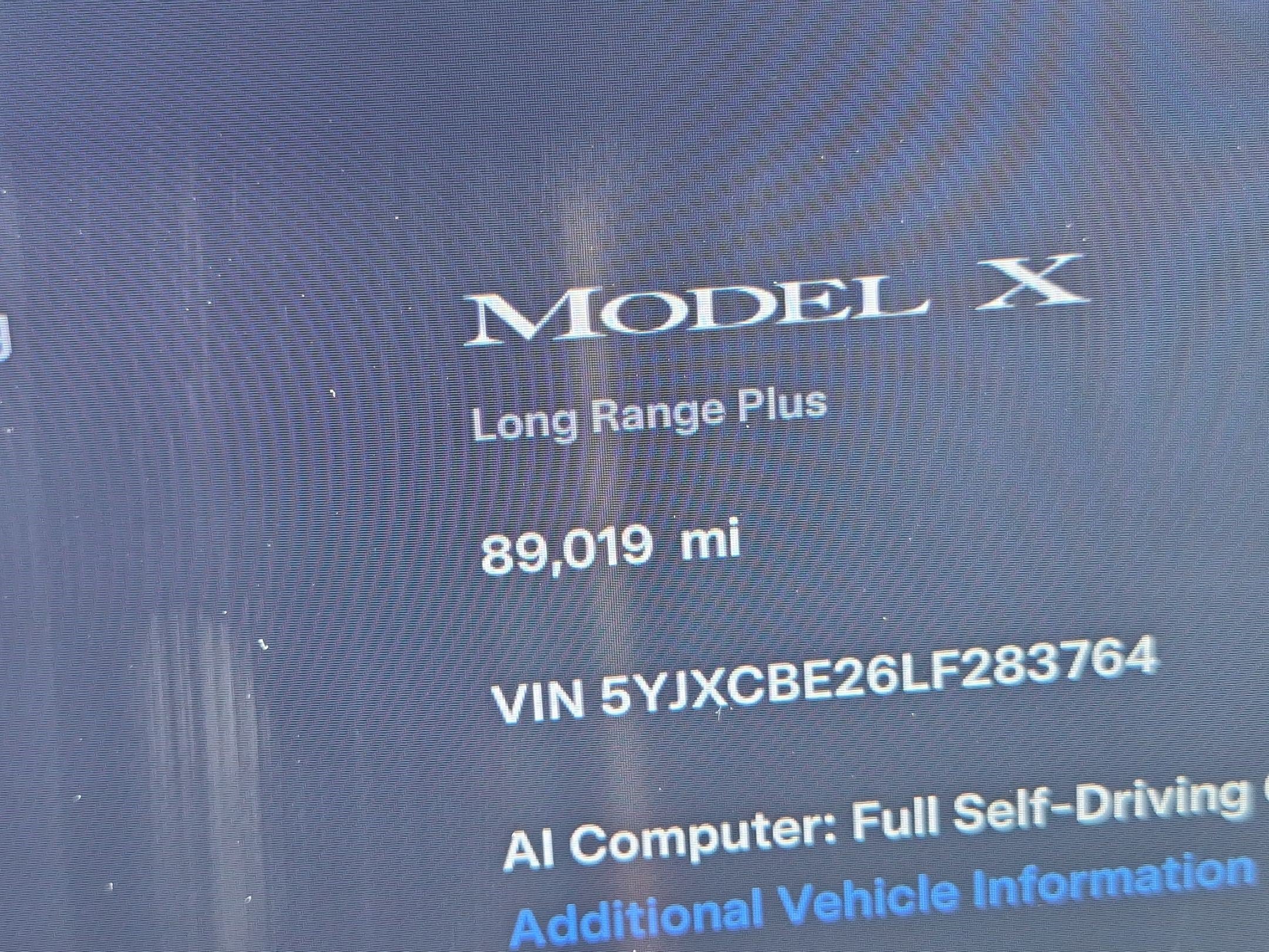 Used 2020 Tesla Model X Long Range AWD/4WD image 22