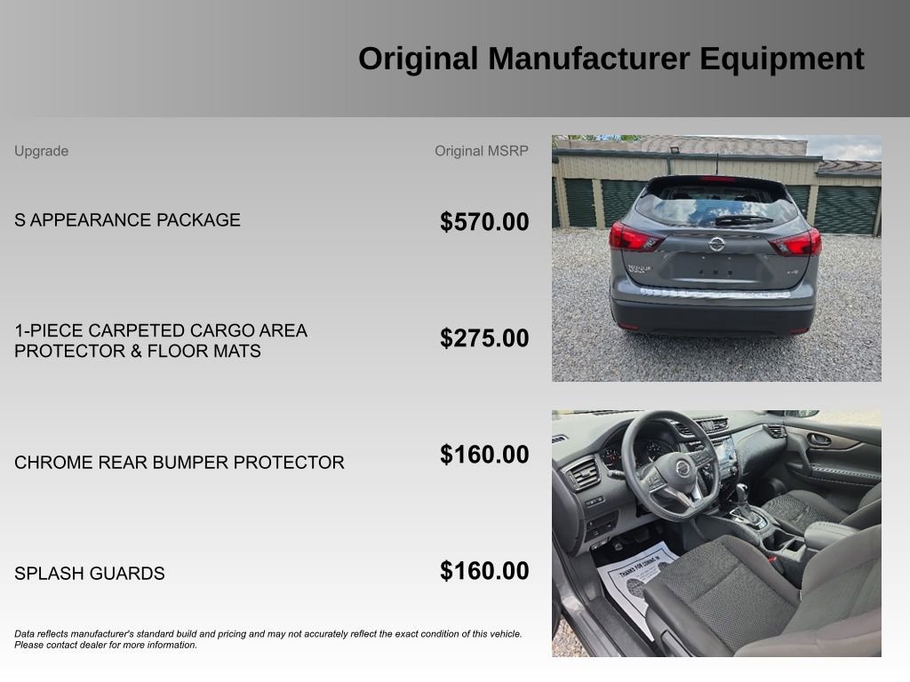 Used 2018 Nissan Rogue Sport S w/ S Appearance Package AWD/4WD image 22