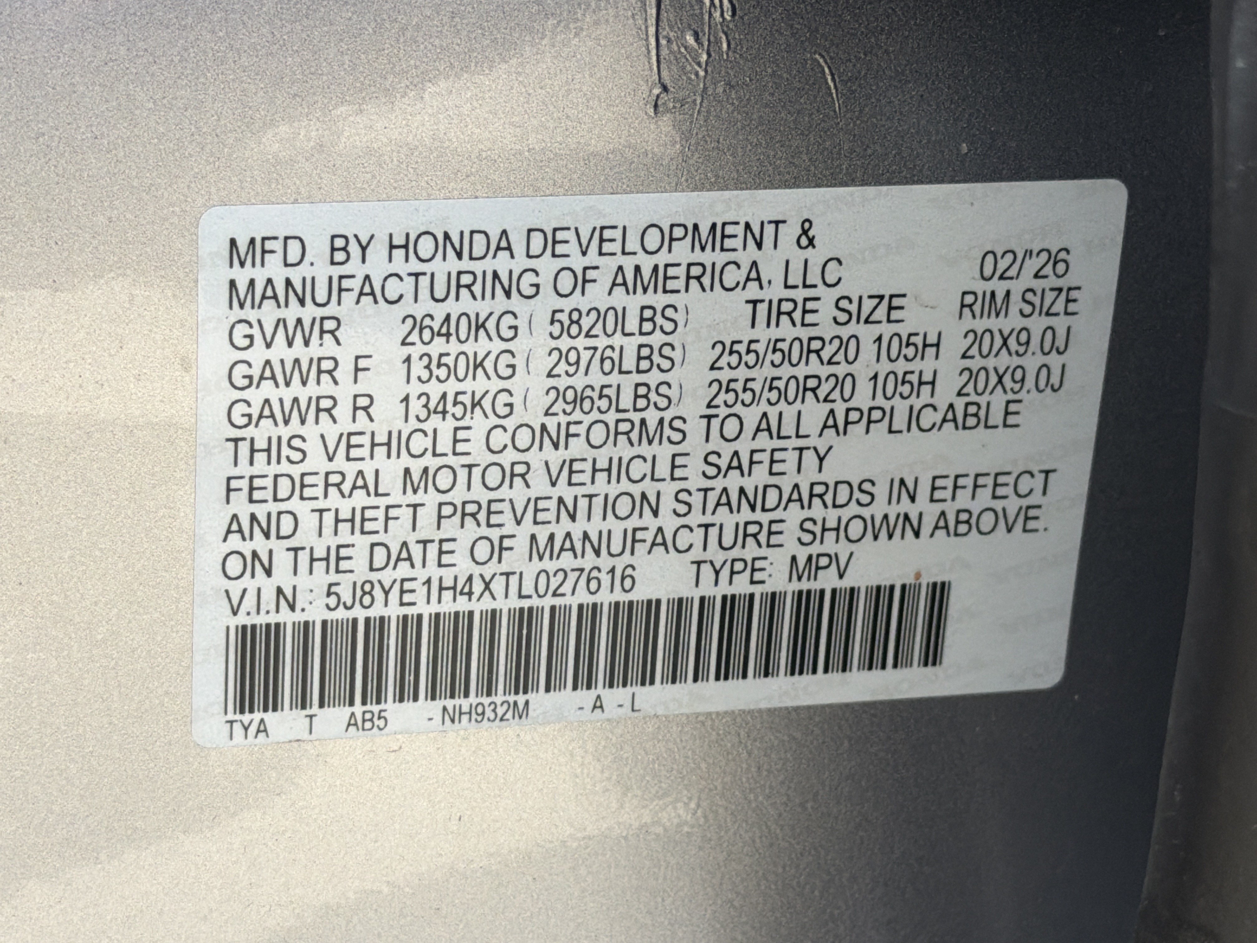 Certified 2026 Acura MDX w/ Technology Package AWD/4WD image 36