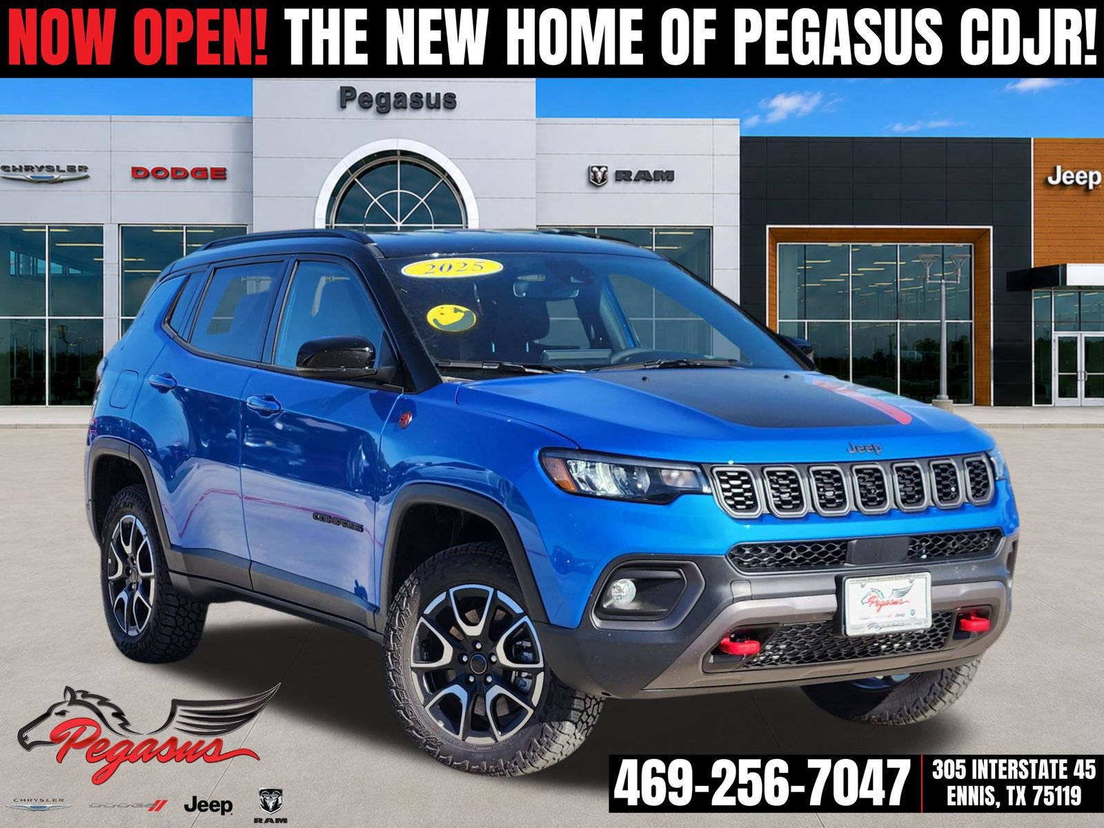 New 2025 Jeep Compass Trailhawk AWD/4WD 360° Tour