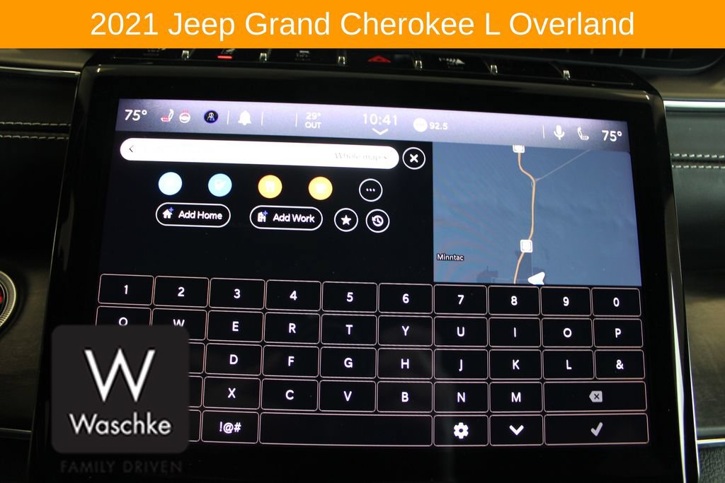 Used 2021 Jeep Grand Cherokee L Overland AWD/4WD image 56