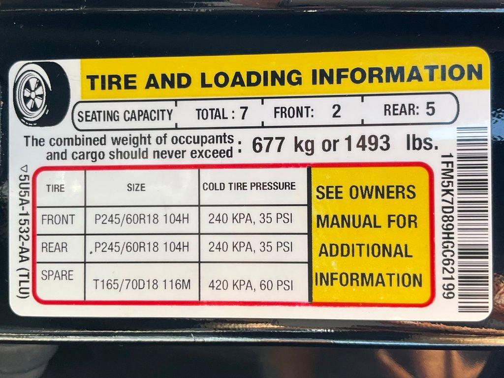 Used 2017 Ford Explorer XLT w/ Equipment Group 202A image 48