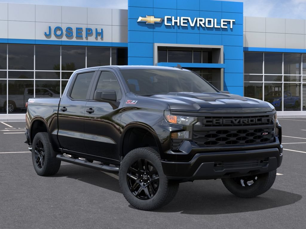New 2026 Chevrolet Silverado 1500 Custom Trail Boss w/ Turbomax Blackout Package AWD/4WD image 7