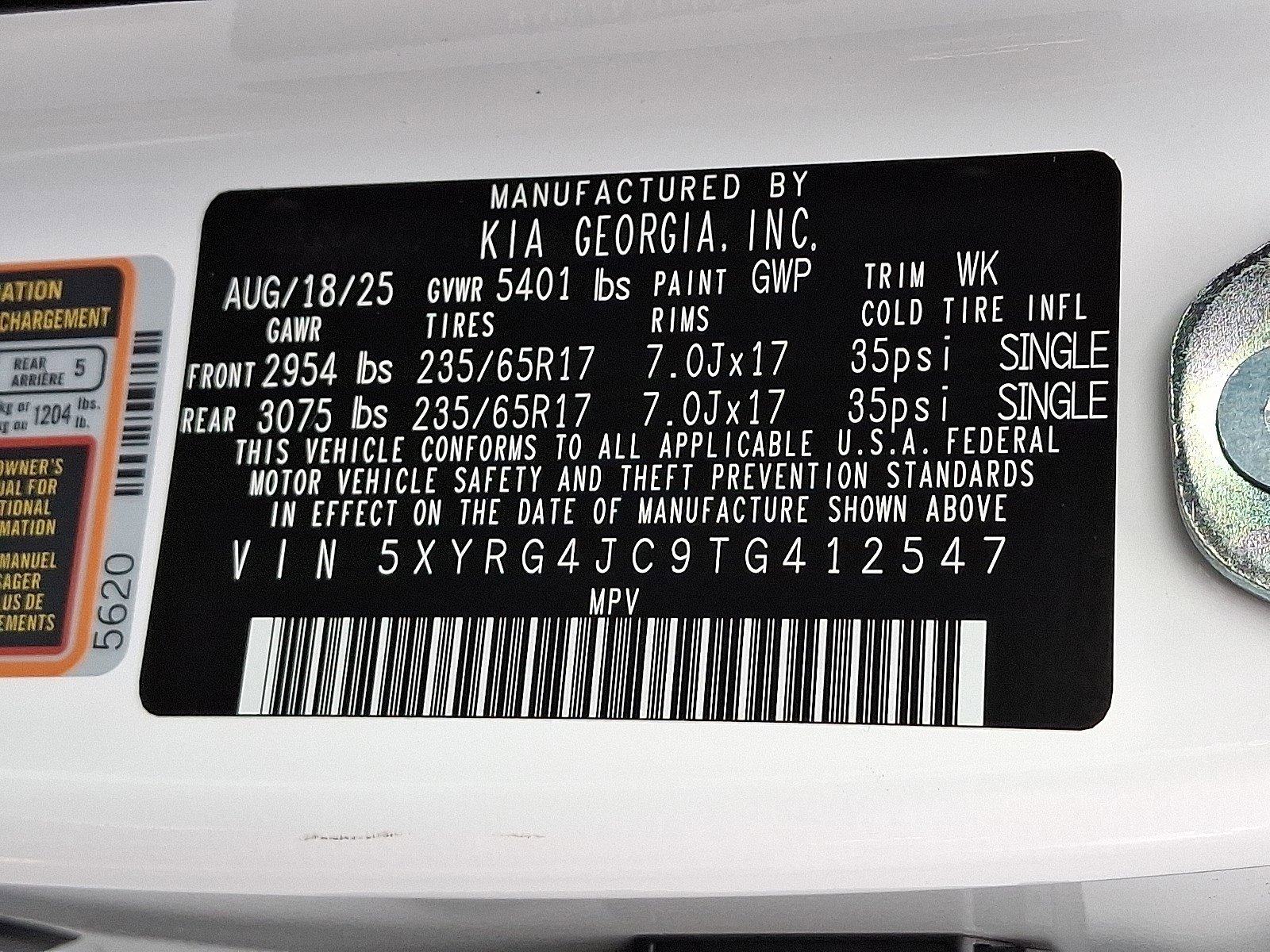 New 2026 Kia Sorento LX FWD image 13