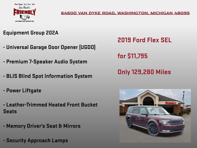 Used 2019 Ford Flex SEL w/ Equipment Group 202A AWD/4WD image 5