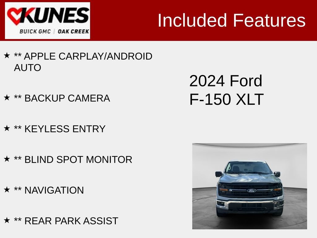 Used 2024 Ford F150 XLT AWD/4WD image 2