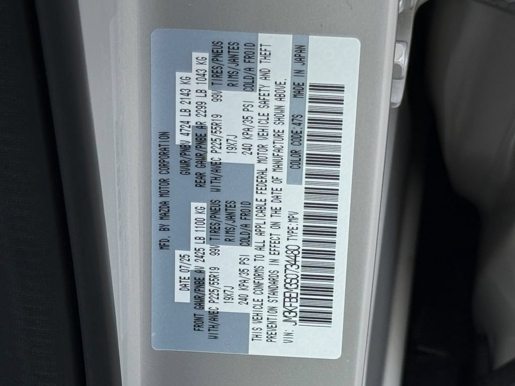 Used 2025 MAZDA CX-5 AWD 2.5 S w/ Premium Plus Pkg image 29