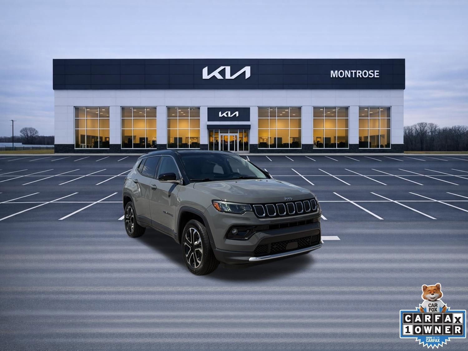 Used 2022 Jeep Compass Limited AWD/4WD image 3