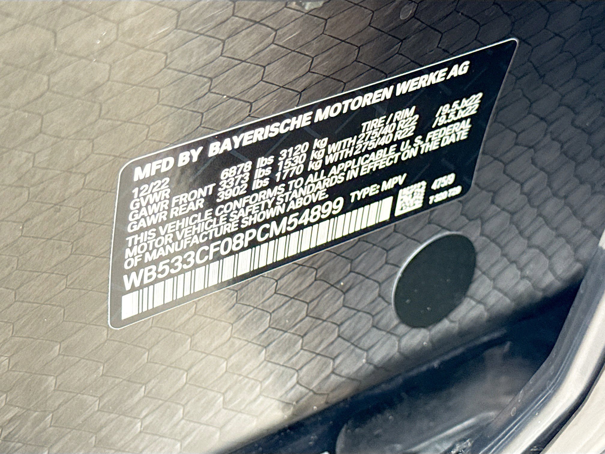 Used 2023 BMW iX M60 w/ Executive Package AWD/4WD image 45