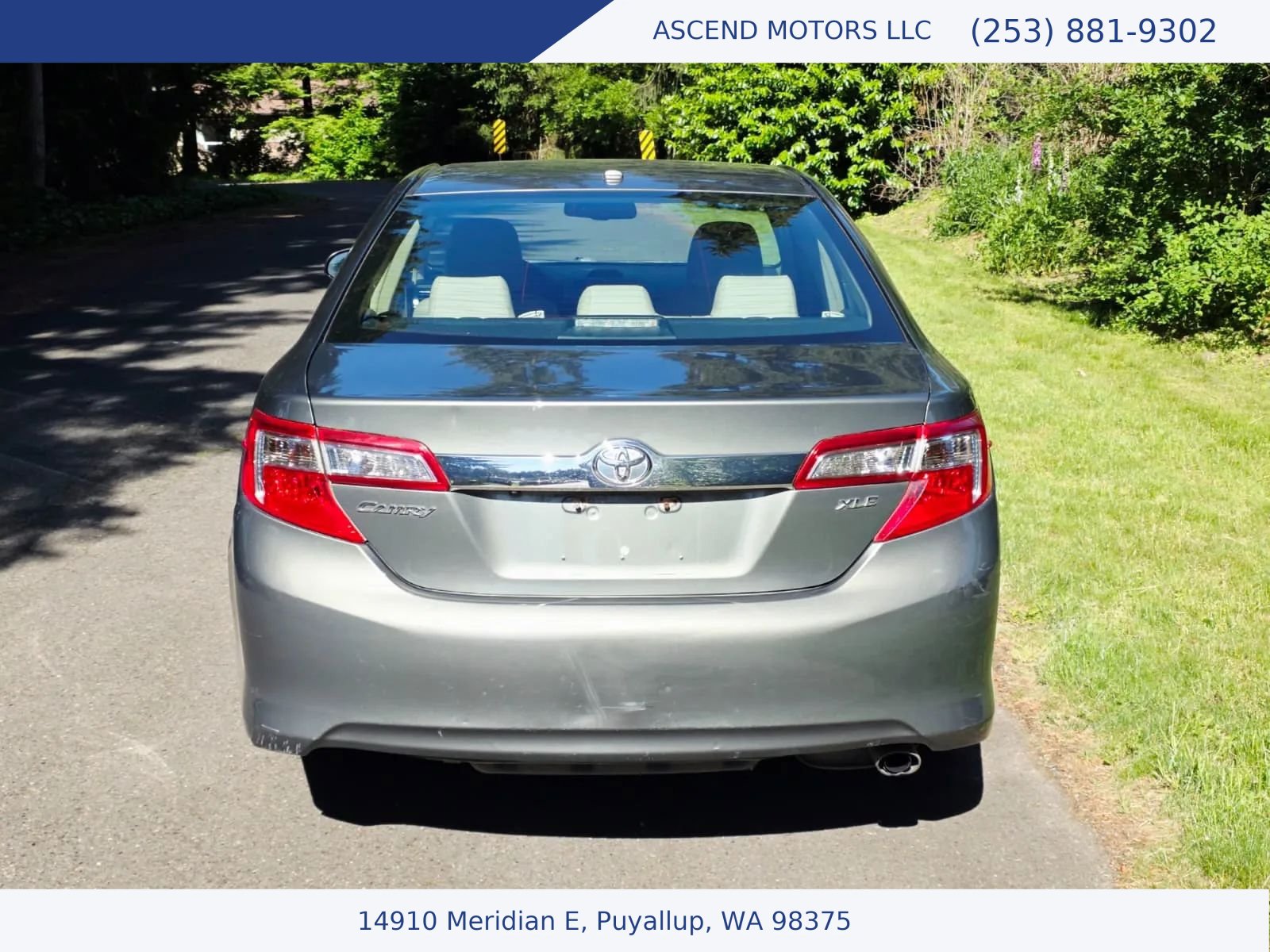 Used 2012 Toyota Camry XLE w/ Leather Pkg FWD image 4