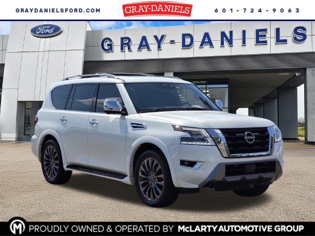 Used 2023 Nissan Armada Platinum w/ Captain's Chairs Package