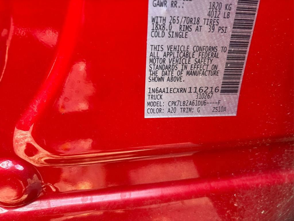 Used 2024 Nissan Titan SV w/ Accessory Utility Package image 17